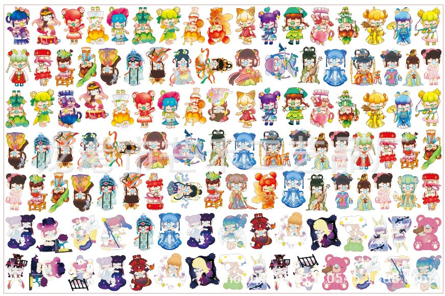 DIY Nanci Acrylic Figurines Kit for Kids - Customizable Anime Characters
