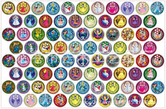 DIY Glass Princess Acrylic Figurines Kit for Kids - Customizable Anime Characters