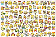 DIY Hand-drawn Pompompurin Acrylic Figurines Kit for Kids - Customizable Anime Characters
