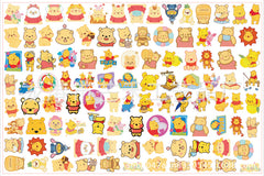 DIY Winnie the Pooh Acrylic Figurines Kit for Kids - Customizable Anime Characters
