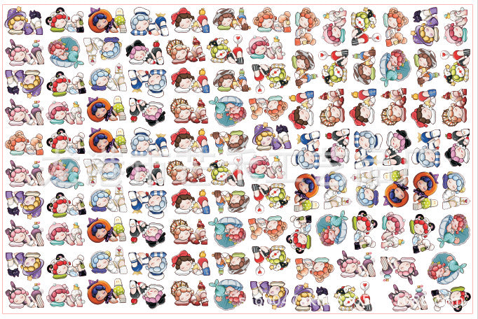 DIY Wendy Acrylic Figurines Kit for Kids - Customizable Anime Characters