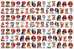 DIY Horror Princess Acrylic Figurines Kit for Kids - Customizable Anime Characters