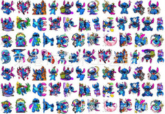DIY Hand-drawn Stitch Acrylic Figurines Kit for Kids - Customizable Anime Characters