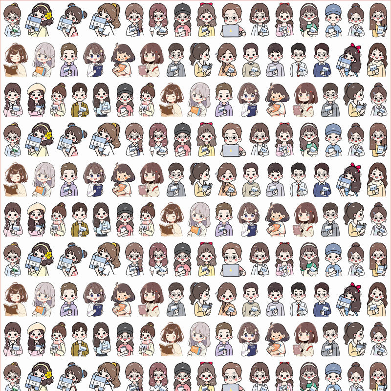 DIY Teacher Acrylic Figurines Kit for Kids - Customizable Anime Characters