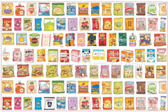 DIY Snack Acrylic Figurines Kit for Kids - Customizable Anime Characters