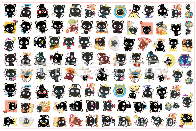 DIY Sanrio Chococat Acrylic Figurines Kit for Kids - Customizable Anime Characters