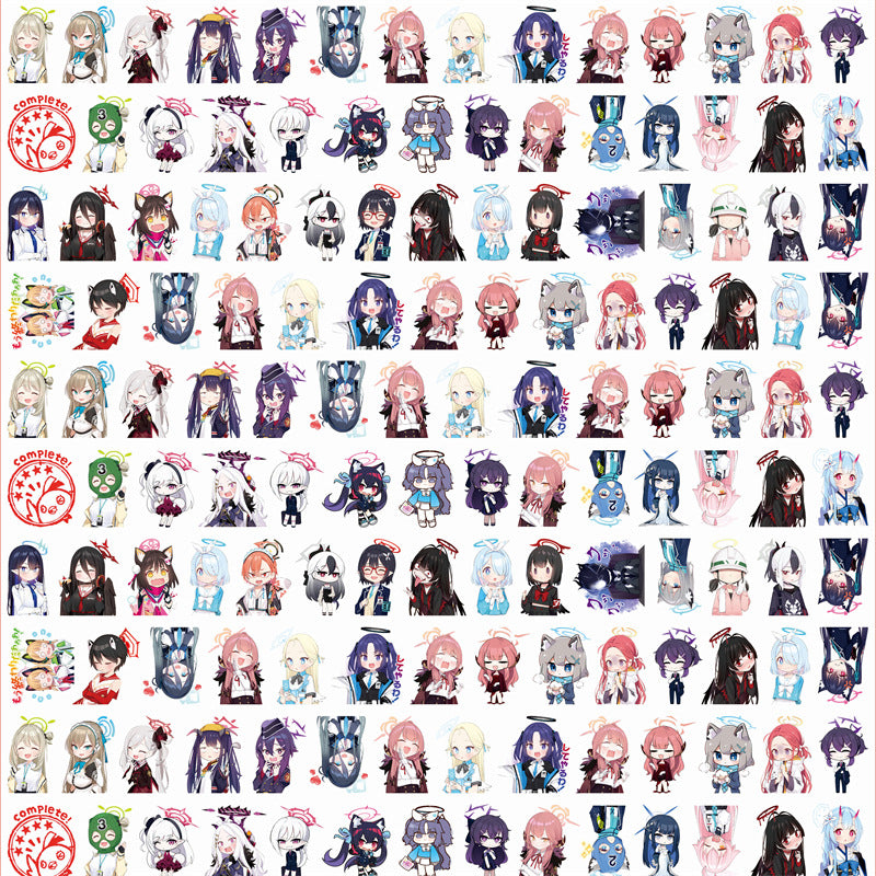 DIY Blue Archive Acrylic Figurines Kit for Kids - Customizable Anime Characters