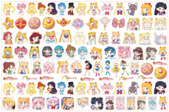 DIY Sailor Moon 1.0 Acrylic Figurines Kit for Kids - Customizable Anime Characters