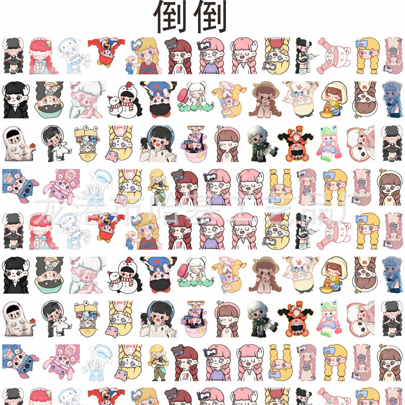 DIY Daodao Acrylic Figurines Kit for Kids - Customizable Anime Characters