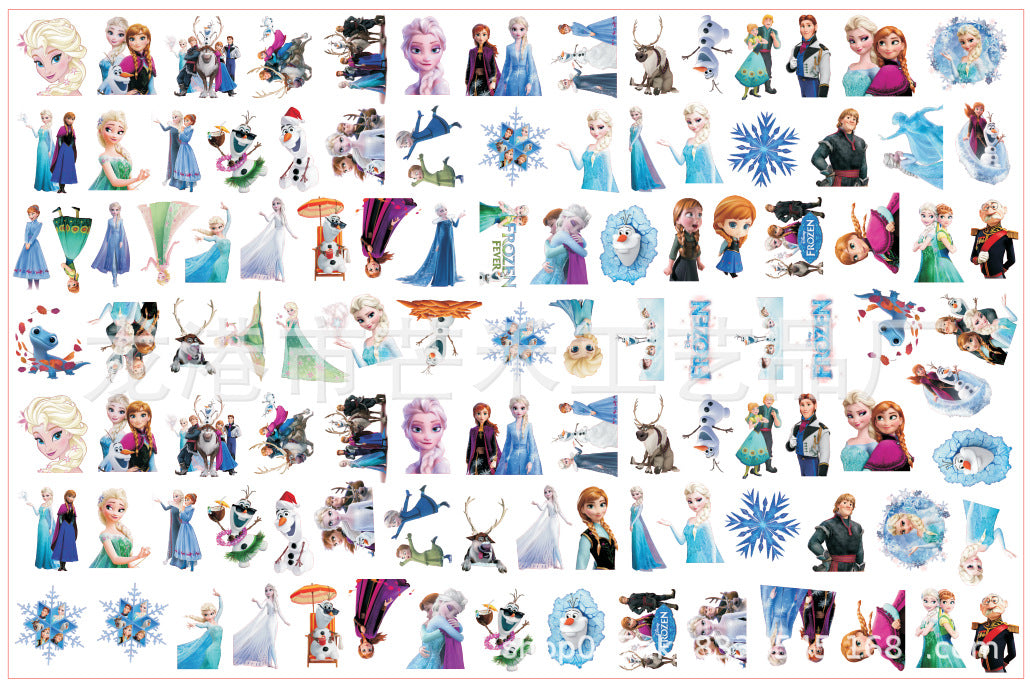 DIY Frozen Acrylic Figurines Kit for Kids - Customizable Anime Characters
