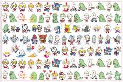 DIY Ultraman Acrylic Figurines Kit for Kids - Customizable Anime Characters