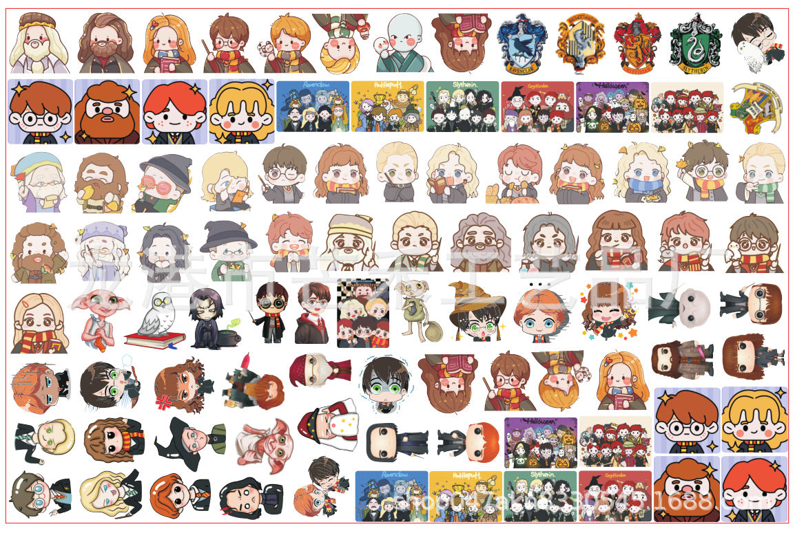 DIY Harry Potter Acrylic Figurines Kit for Kids - Customizable Anime Characters