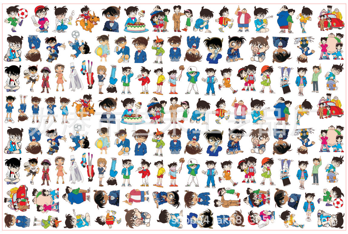 DIY Detective Conan Acrylic Figurines Kit for Kids - Customizable Anime Characters