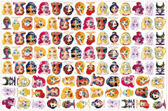DIY Skeleton Princess Acrylic Figurines Kit for Kids - Customizable Anime Characters