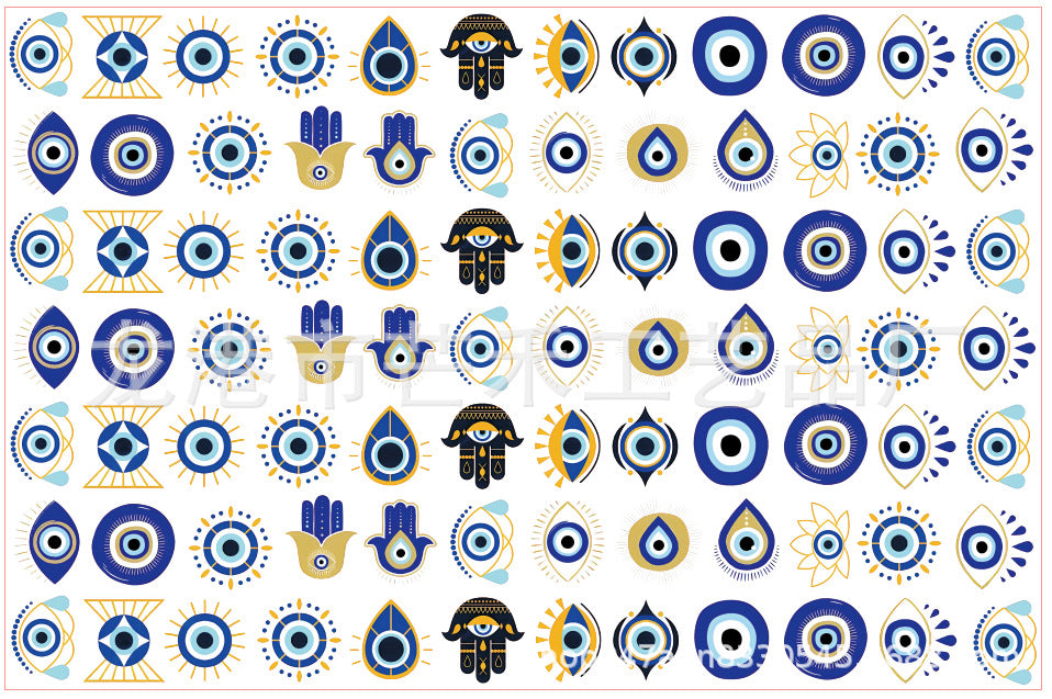 DIY Eye Of The Demon Acrylic Figurines Kit for Kids - Customizable Anime Characters