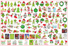 DIY The Grinch Acrylic Figurines Kit for Kids - Customizable Anime Characters