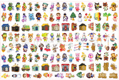 DIY Animal Crossing Acrylic Figurines Kit for Kids - Customizable Anime Characters
