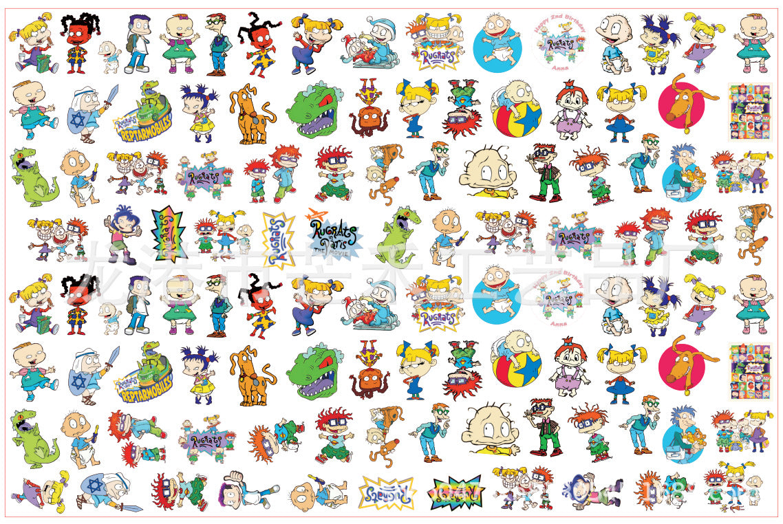 DIY Little Ghost¡¯s Trip to Paris Acrylic Figurines Kit for Kids - Customizable Anime Characters