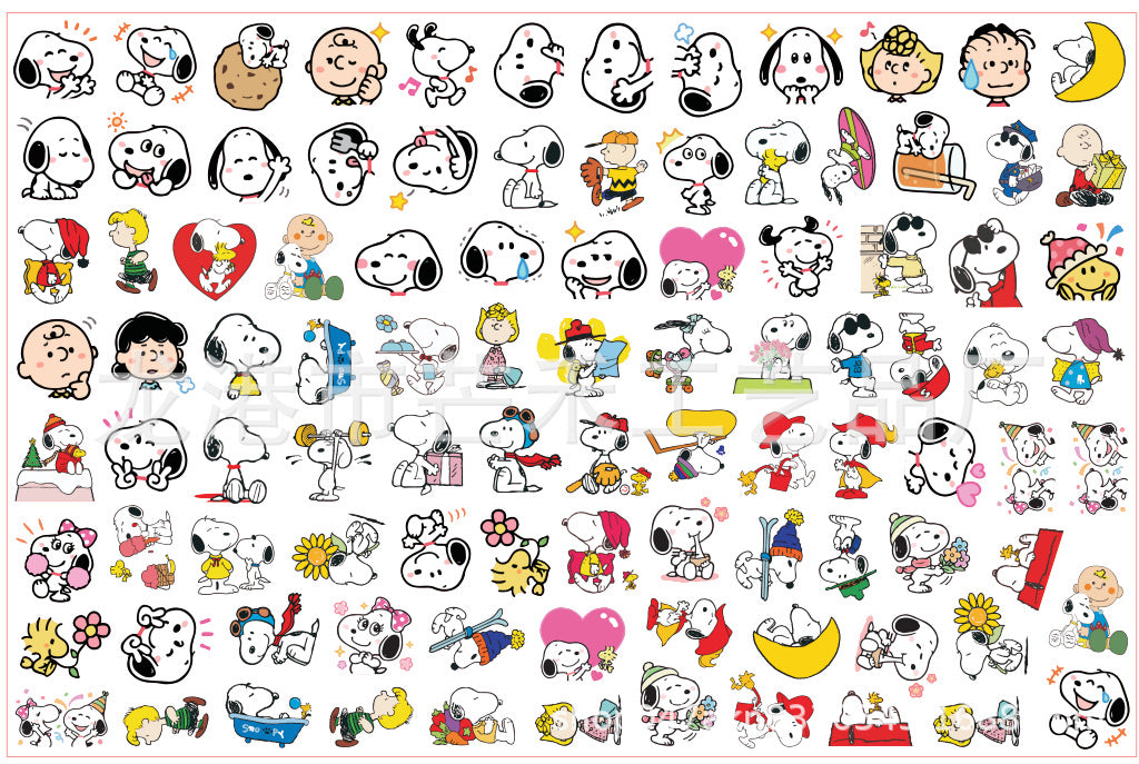 DIY Snoopy Acrylic Figurines Kit for Kids - Customizable Anime Characters