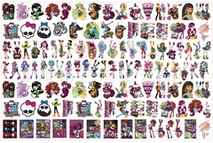 DIY Monster High Acrylic Figurines Kit for Kids - Customizable Anime Characters