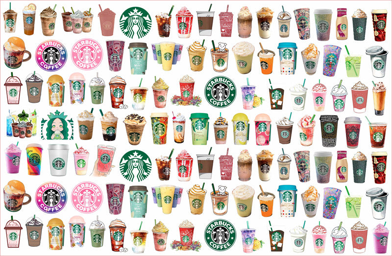 DIY Starbucks Acrylic Figurines Kit for Kids - Customizable Anime Characters