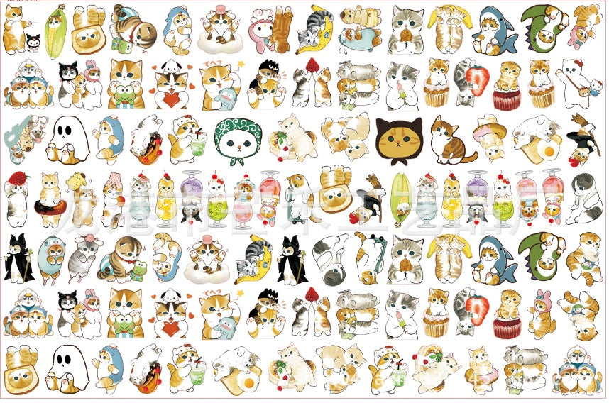DIY Mofusand Acrylic Figurines Kit for Kids - Customizable Anime Characters
