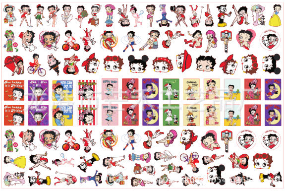 DIY Betty Acrylic Figurines Kit for Kids - Customizable Anime Characters
