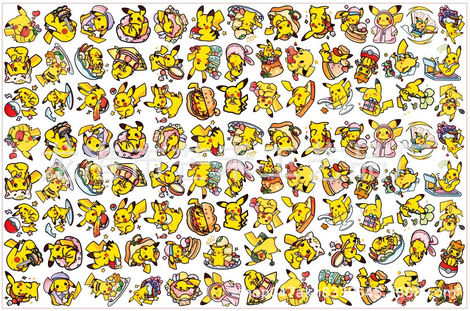 DIY Pikachu Acrylic Figurines Kit for Kids - Customizable Anime Characters