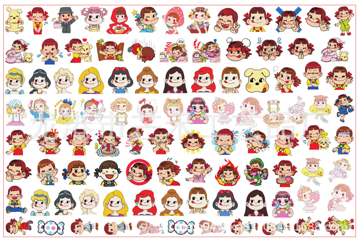 DIY Fujiya Acrylic Figurines Kit for Kids - Customizable Anime Characters