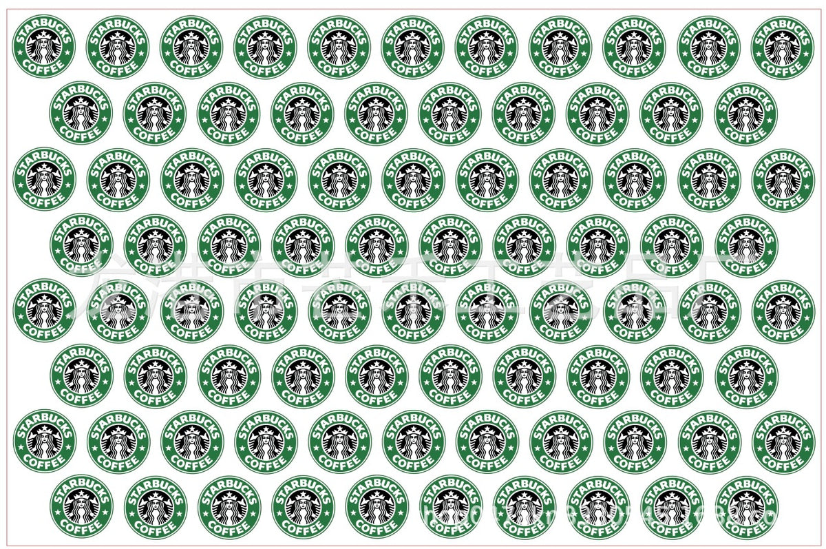 DIY Starbucks Logo Acrylic Figurines Kit for Kids - Customizable Anime Characters