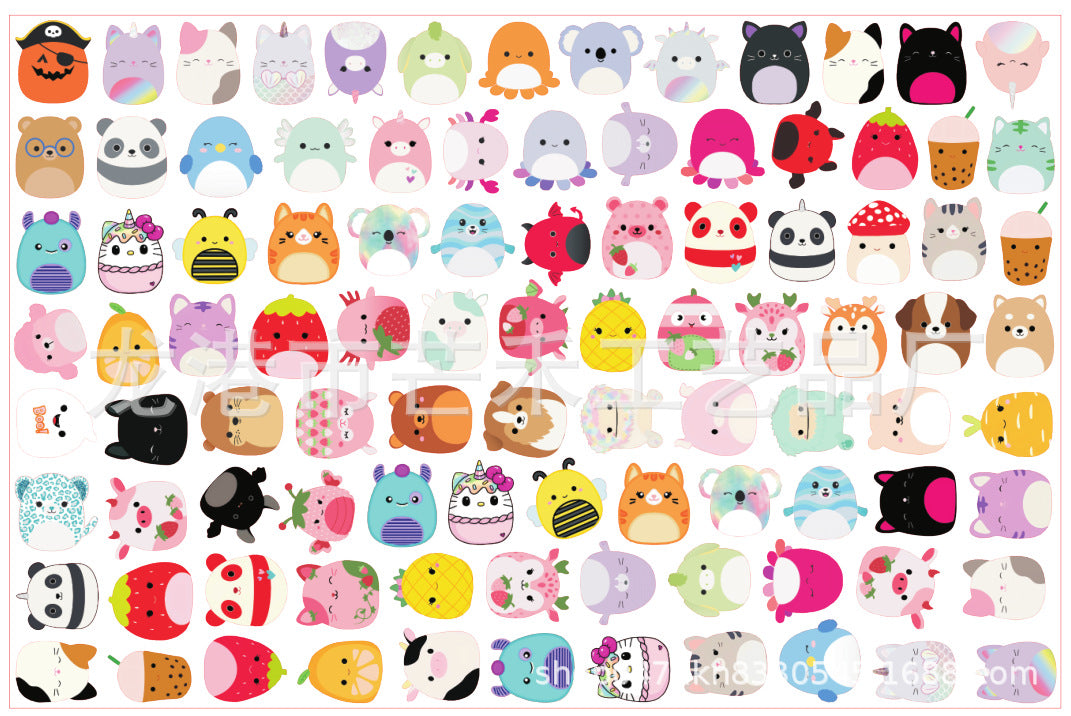 DIY Squishmallows Acrylic Figurines Kit for Kids - Customizable Anime Characters