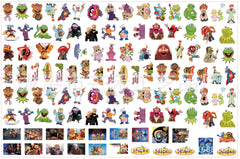 DIY The Muppets Acrylic Figurines Kit for Kids - Customizable Anime Characters