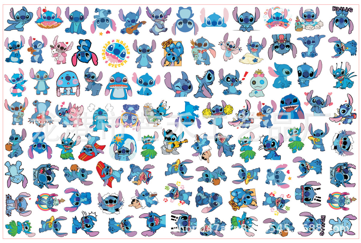DIY Stitch Acrylic Figurines Kit for Kids - Customizable Anime Characters