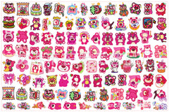 DIY Strawberry Bear Acrylic Figurines Kit for Kids - Customizable Anime Characters