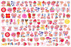DIY Strawberry Shortcake Acrylic Figurines Kit for Kids - Customizable Anime Characters