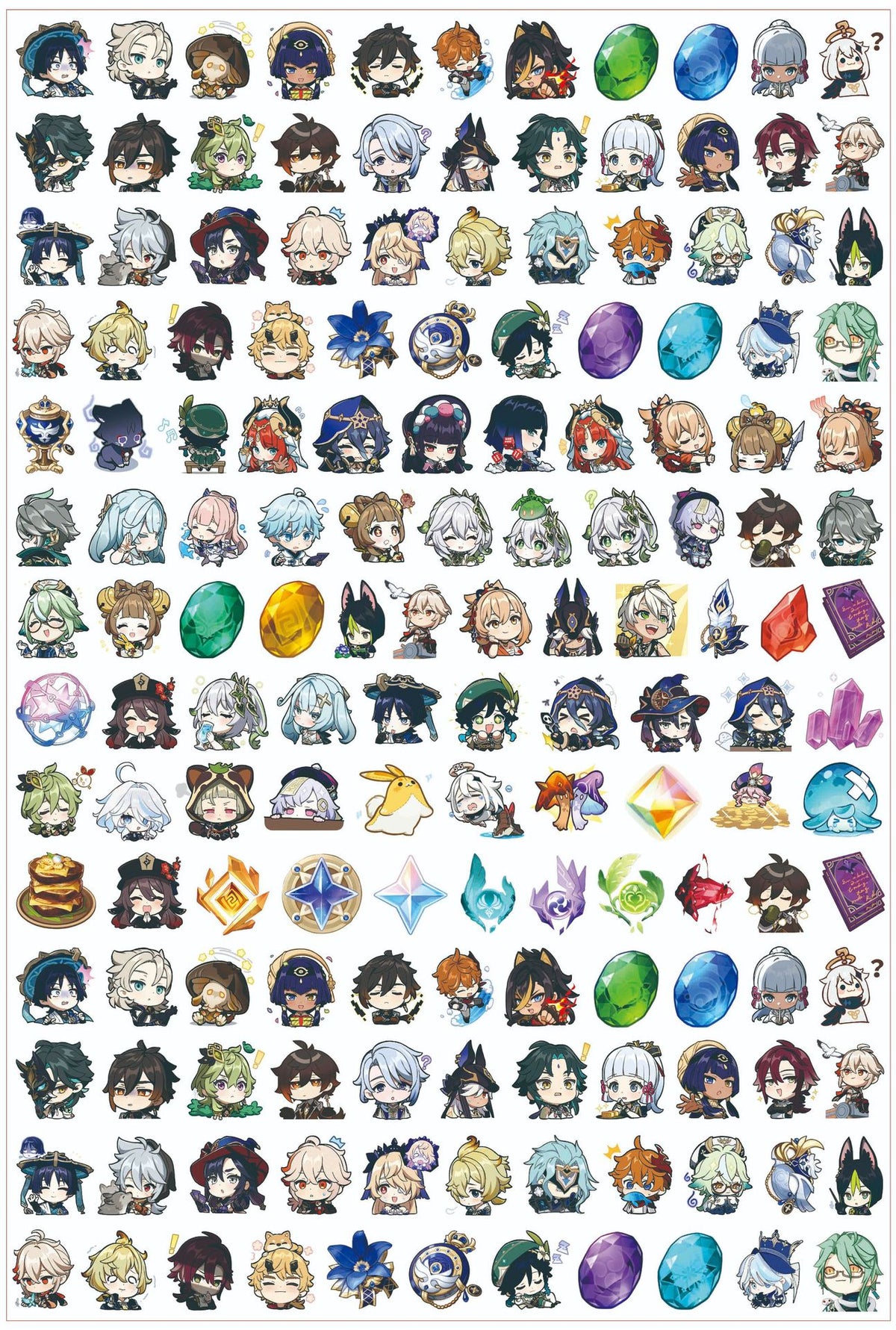 DIY Genshin Impact 3 Acrylic Figurines Kit for Kids - Customizable Anime Characters