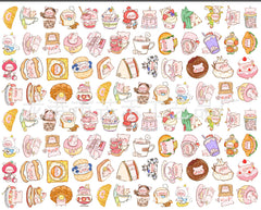DIY Hand Drawn Lulupig Acrylic Figurines Kit for Kids - Customizable Anime Characters