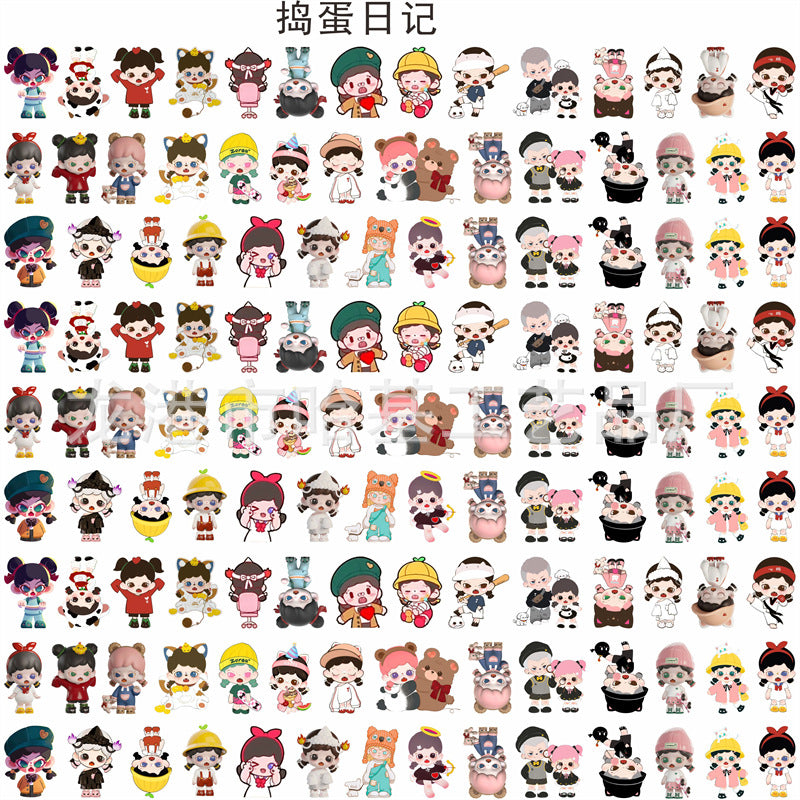 DIY Diary Of A Wimpy Kid Acrylic Figurines Kit for Kids - Customizable Anime Characters