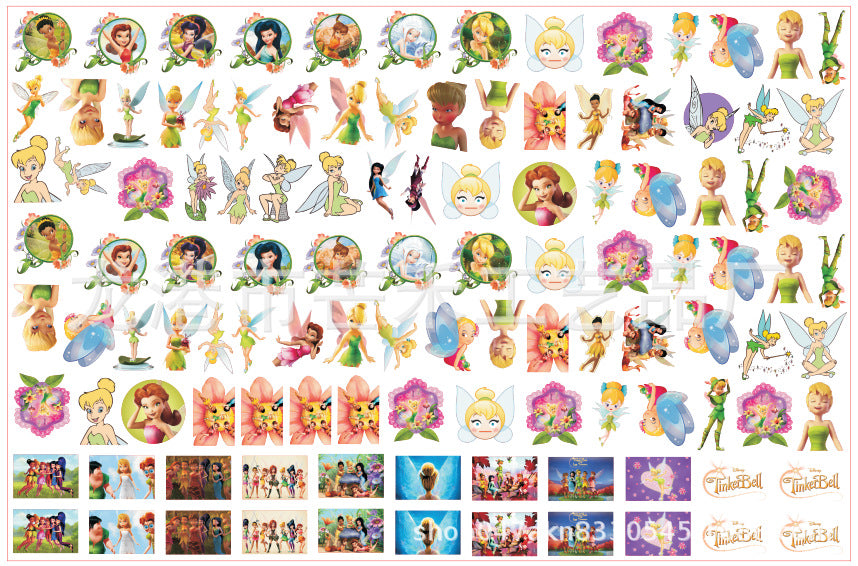 DIY Tinker Bell Acrylic Figurines Kit for Kids - Customizable Anime Characters
