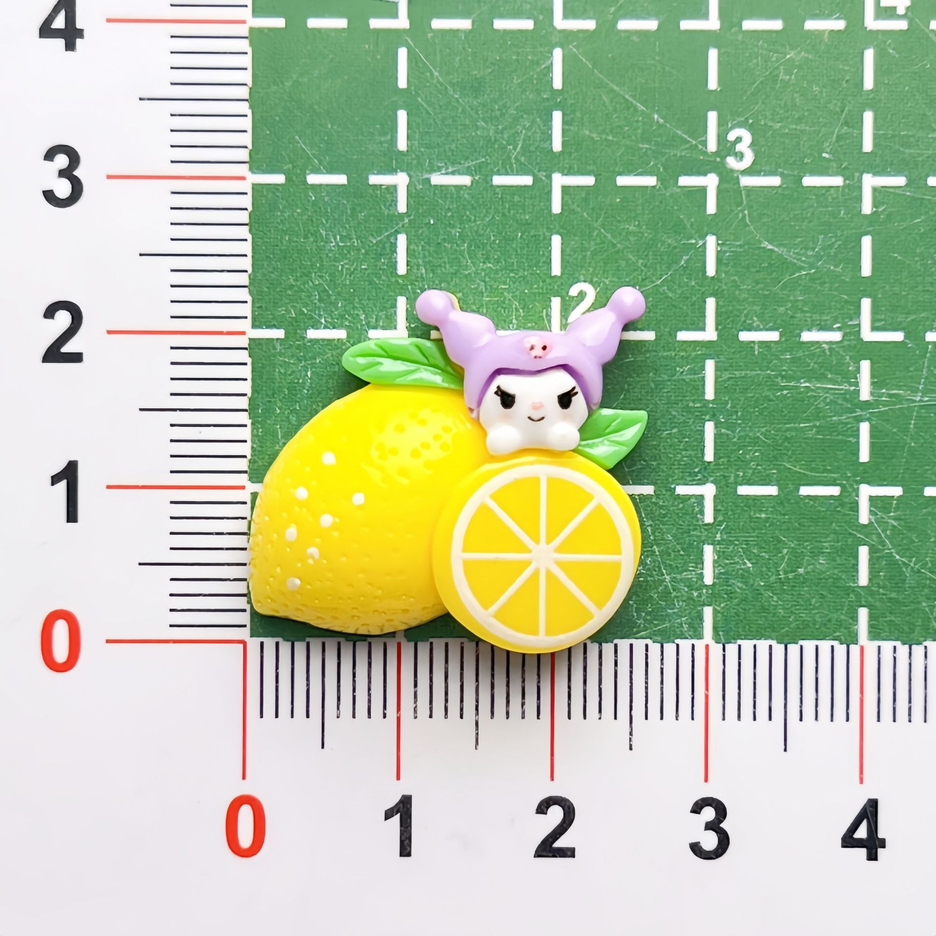 DIY Fruit Small European Charms Accessories – Customizable Phone Case, Hairpin, Fridge Magnet & Keychain Set