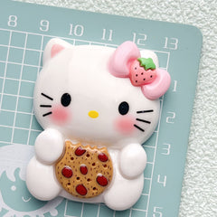 DIY Play Sanrio Charms Accessories – Customizable Phone Case, Hairpin, Fridge Magnet & Keychain Set