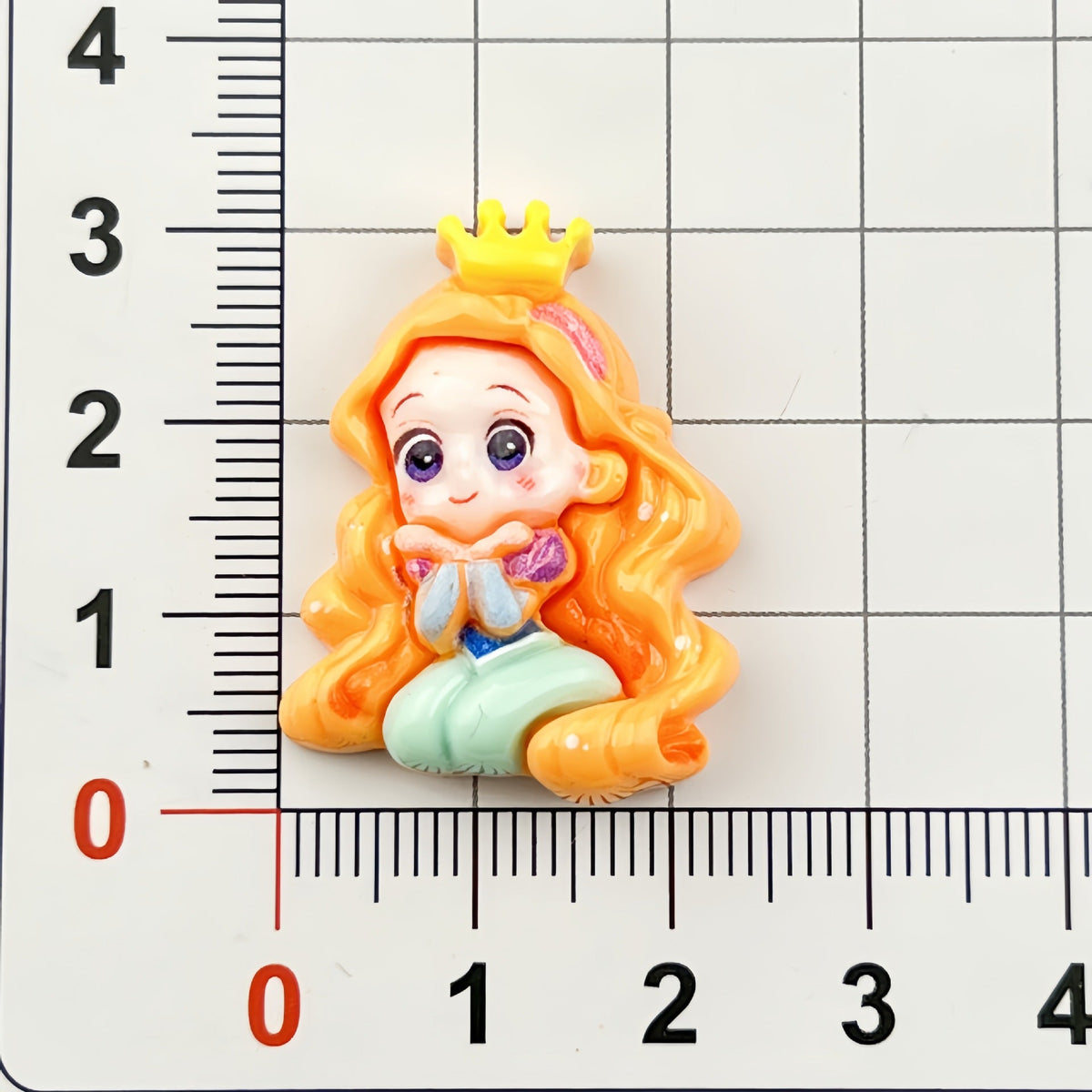 DIY Princess Mermaid Charms Accessories – Customizable Phone Case, Hairpin, Fridge Magnet & Keychain Set