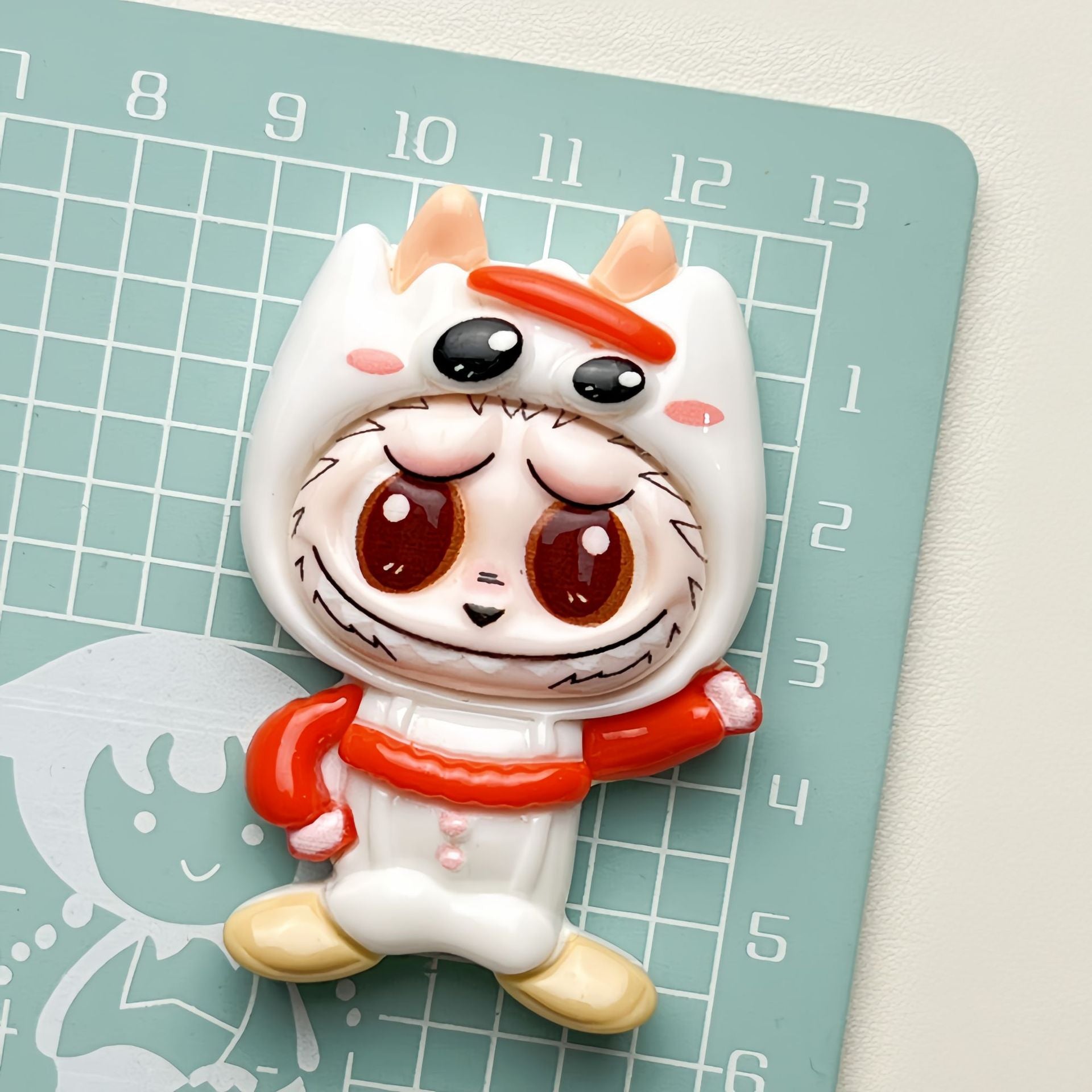 DIY Strawberry Bear  Charms Accessories – Customizable Phone Case, Hairpin, Fridge Magnet & Keychain Set