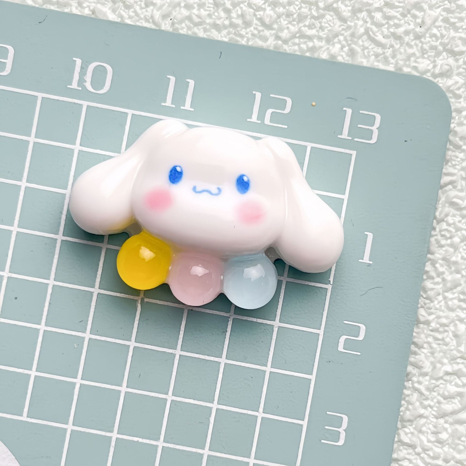 DIY Small luminous Sanrio Charms Accessories – Customizable Phone Case, Hairpin, Fridge Magnet & Keychain Set