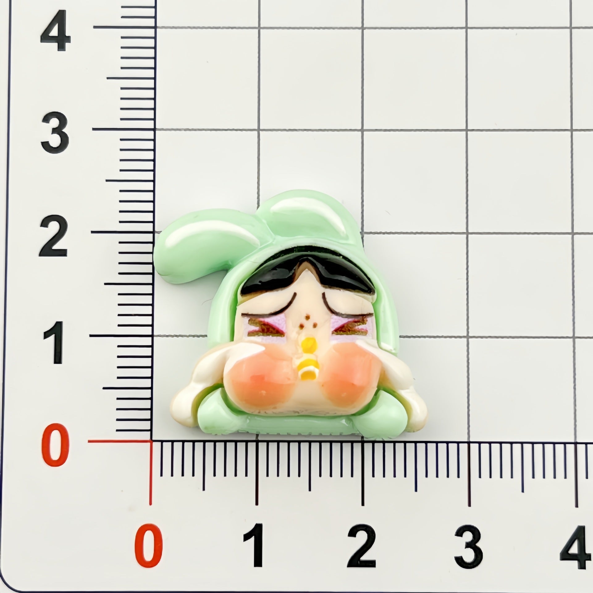 DIY Crying Baby Girl  Charms Accessories – Customizable Phone Case, Hairpin, Fridge Magnet & Keychain Set