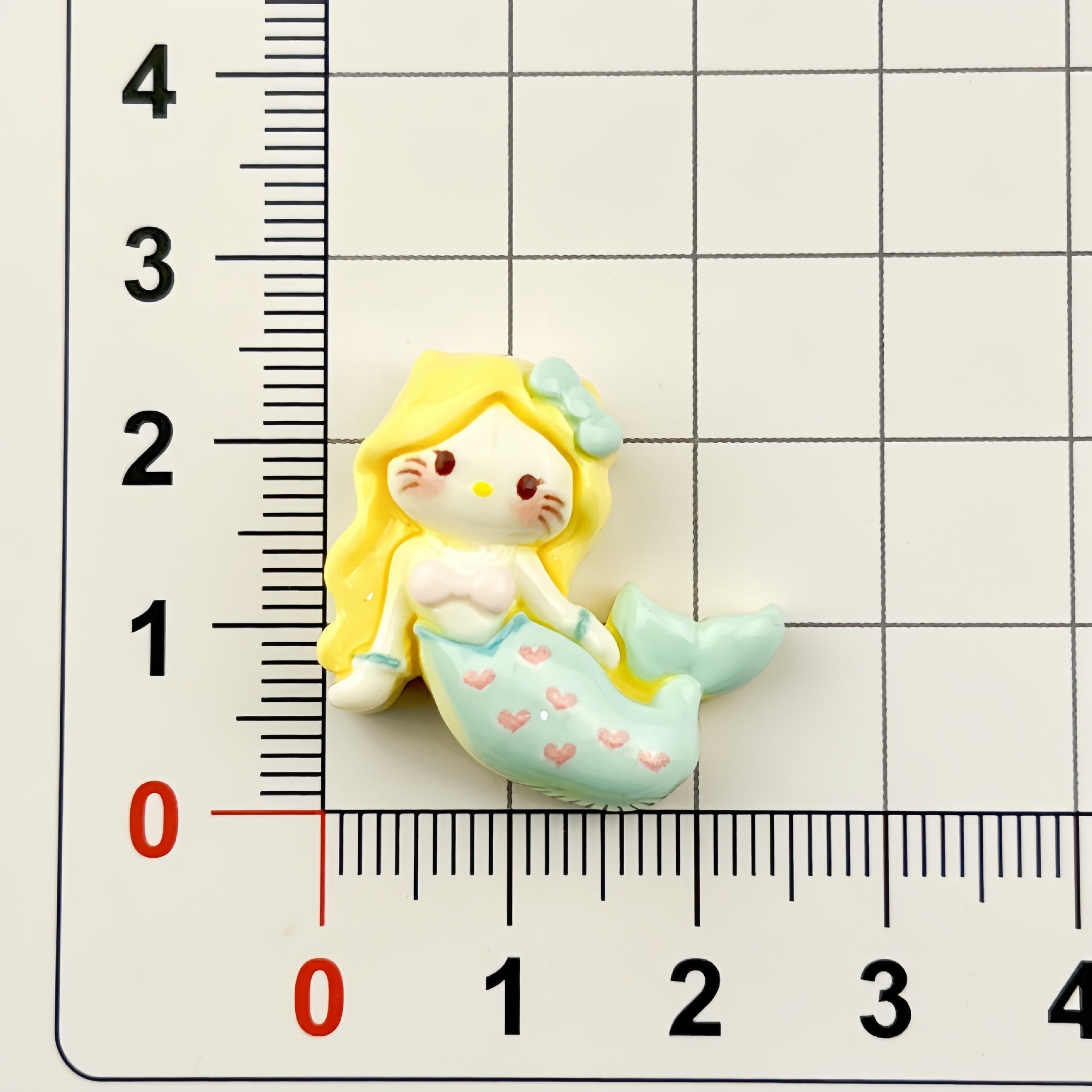 DIY Mermaid Kitten Charms Accessories – Customizable Phone Case, Hairpin, Fridge Magnet & Keychain Set