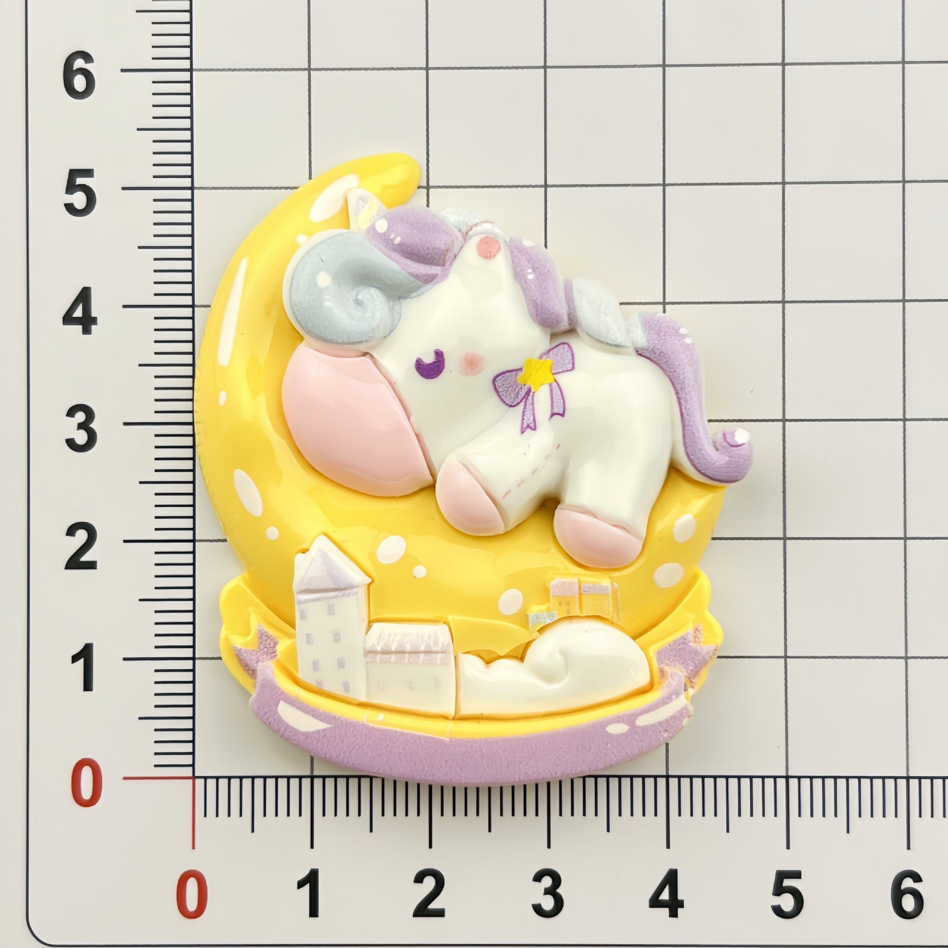 DIY Moon Castle Small Animal Charms Accessories – Customizable Phone Case, Hairpin, Fridge Magnet & Keychain Set