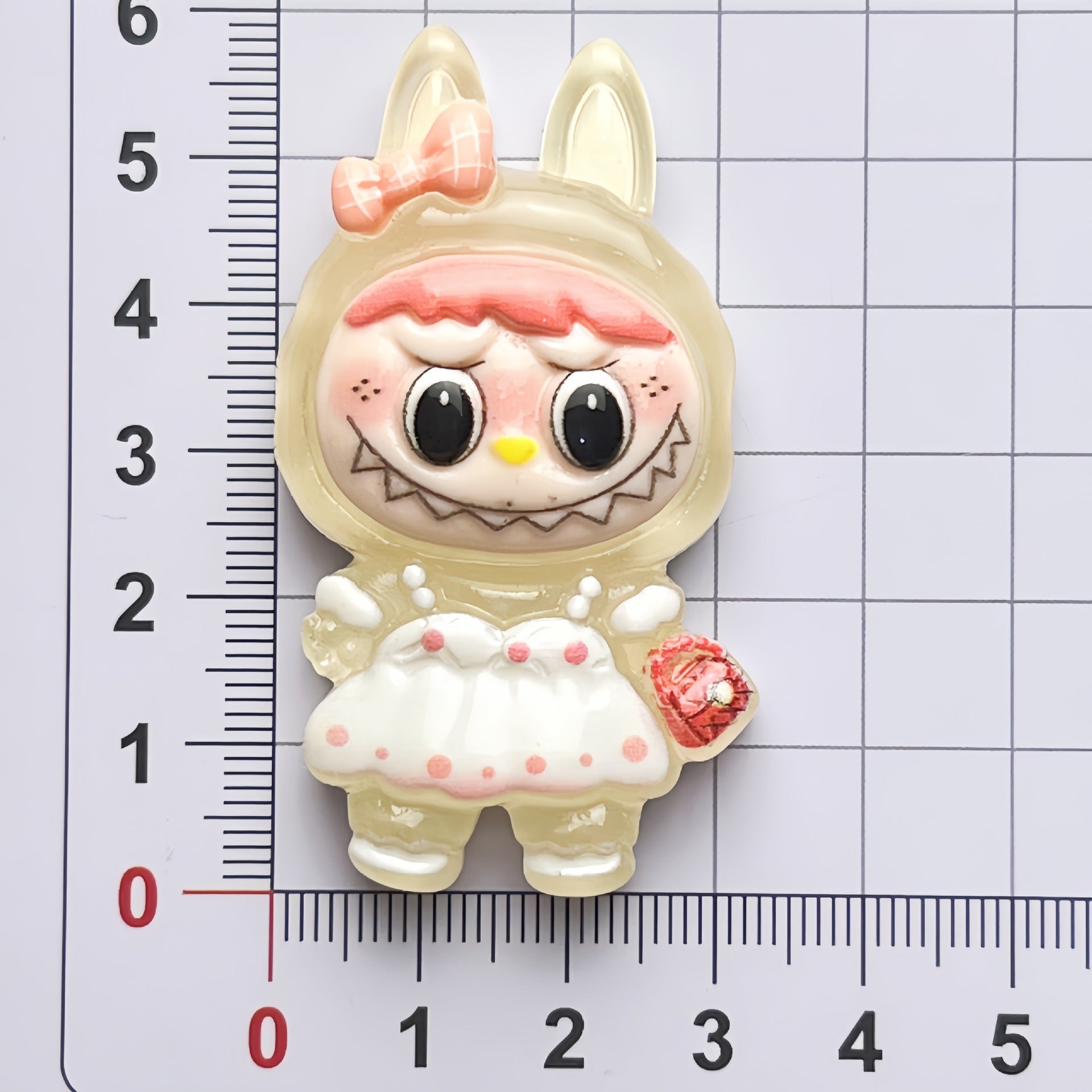 DIY Changing Costume Doll Charms Accessories – Customizable Phone Case, Hairpin, Fridge Magnet & Keychain Set