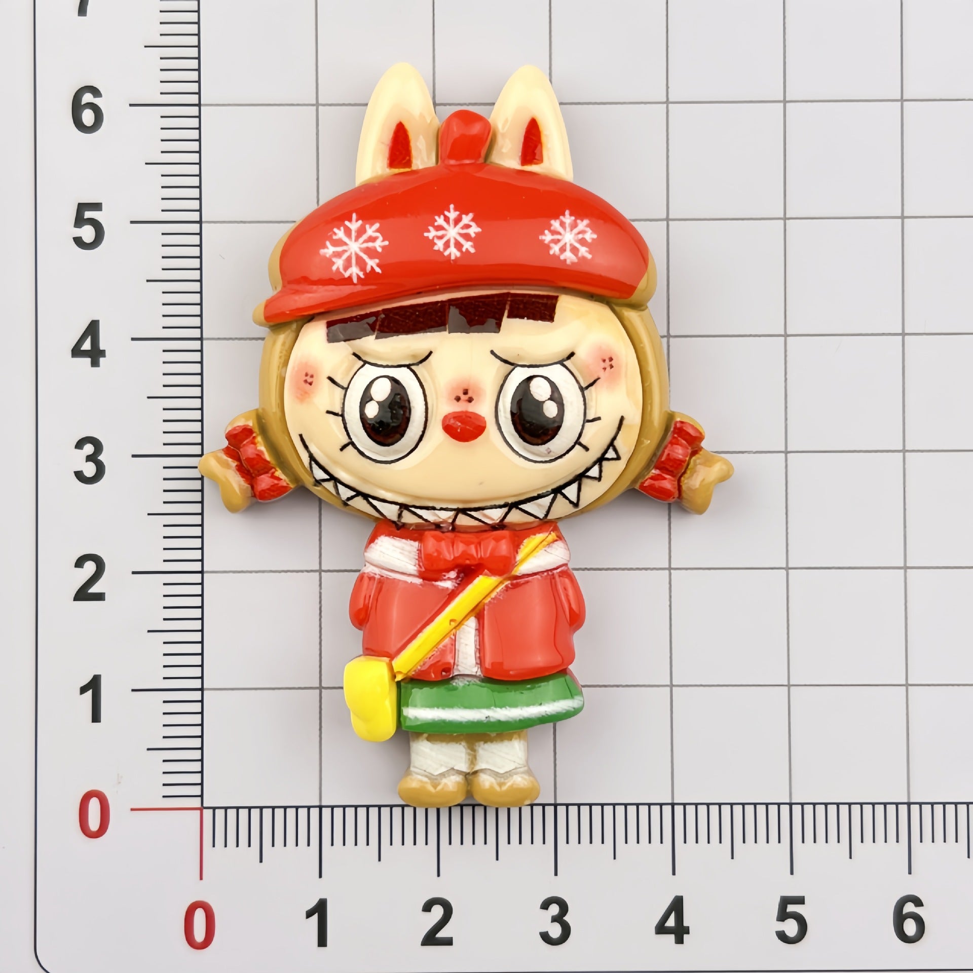 DIY  Small Cartoon Christmas Angel Doll  Charms Accessories – Customizable Phone Case, Hairpin, Fridge Magnet & Keychain Set