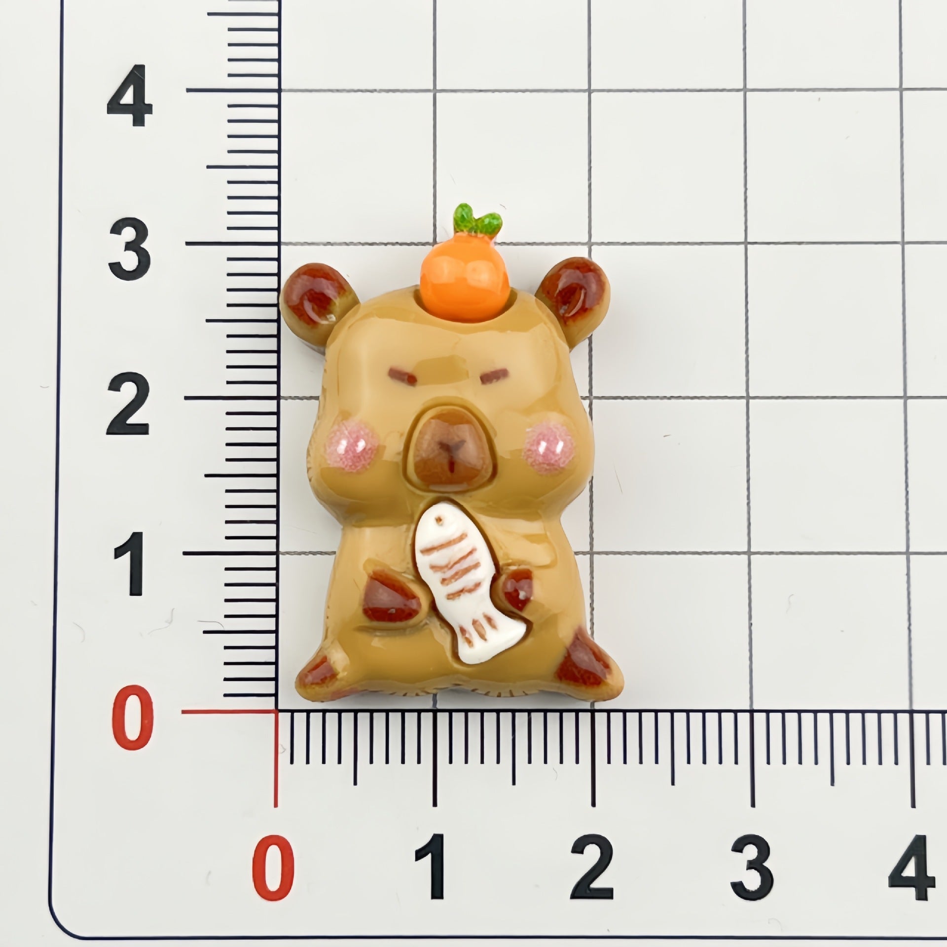 DIY  Capybara Charms Accessories – Customizable Phone Case, Hairpin, Fridge Magnet & Keychain Set